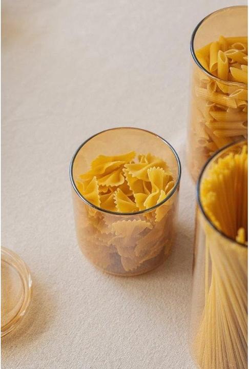 Produktbild Nuts Vorratsdose Glas 850 ml gold (0.85 l)