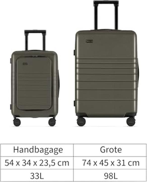 Actual product image Eternitive Rollkoffer E3 (98 l)