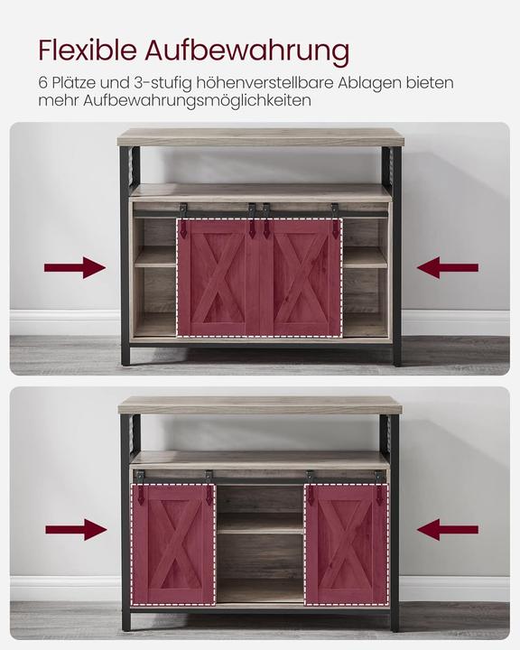 Productafbeelding Vasagle Sidey (100 x 33 x 80 cm)