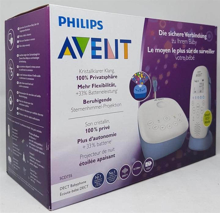 Immagine prodotto Philips Avent Eco intelligente (Audio del baby monitor, 330 m)