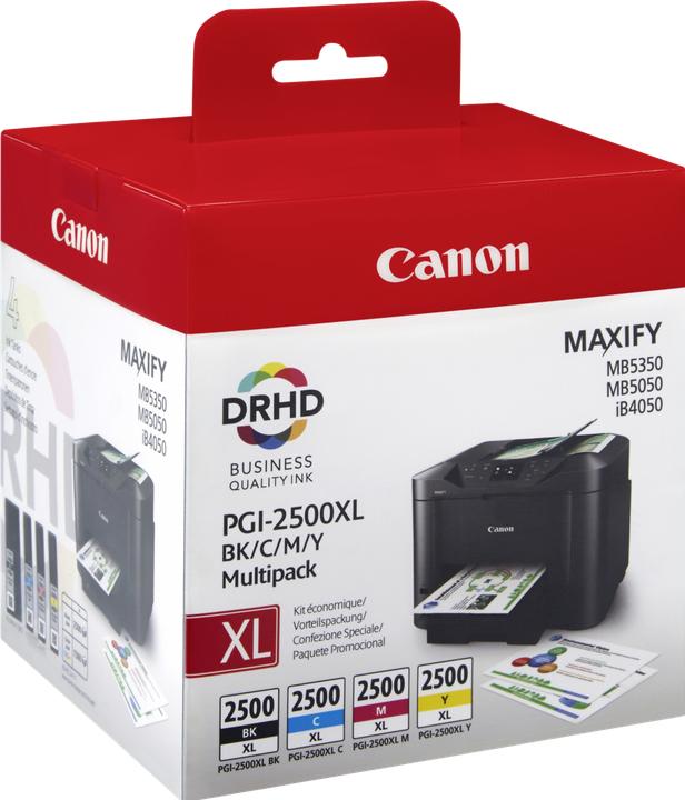 Produktbild Canon PGI-2500XL Multipack (M, C, Y, BK)