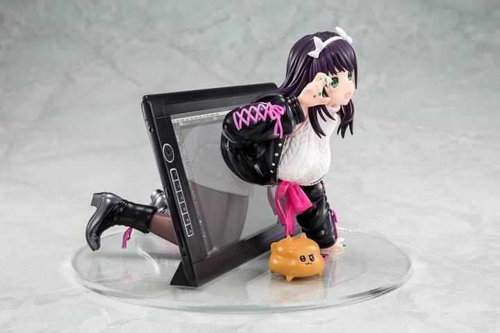 Actual product image Hakoiri Musume Original Character statuette PVC 1/6 Nishiza-san Illustration by Nishizawa 18 cm