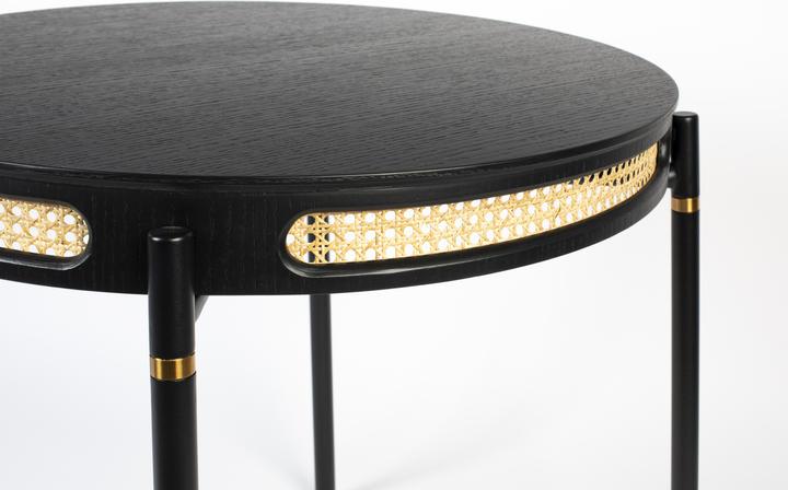 Actual product image Bold Monkey Don't Stop The Webbing round dining table 80'