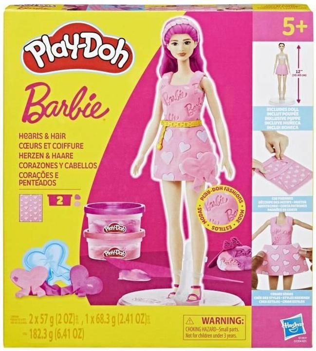 Play-Doh Pd Barbie Hearts And Hair