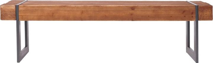 Actual product image Swisshandel24 Bench, dining room bench bench, fir wood rustic solid - brown 160cm (160 cm)