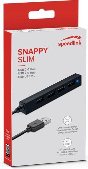 Produktbild Speedlink Snappy Slim (USB-A, 4 Ports)