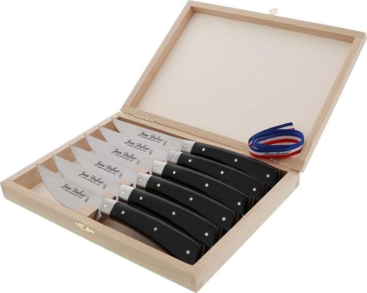 Actual product image Laguiole Jean Dubost Steak knife set 6 pcs BISTRONOMY (6 pcs., Cutlery set)