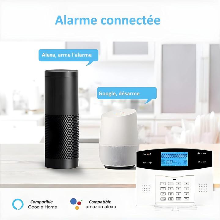 Produktbild LifeBox Drahtloses Alarmsystem mit WLAN, Internet, GSM und integrierter Kamera