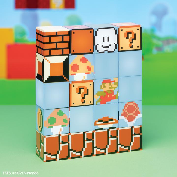Paladone Products - Super Mario Bros costruisci un livello di luce - Luci -