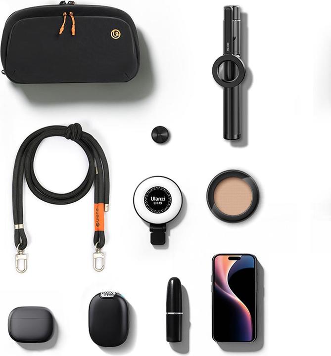 Produktbild Ulanzi YY08 TechLite Sling Bag(Black) (Kamera Schultertasche, 9 l)