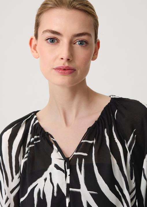 Actual product image Comma Bluse Viskosebluse mit All-over-Print (36)