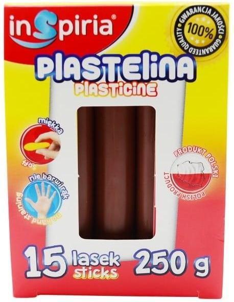 Immagine prodotto Teka Braunes Plastilin 15 Stäbchen à 250 g