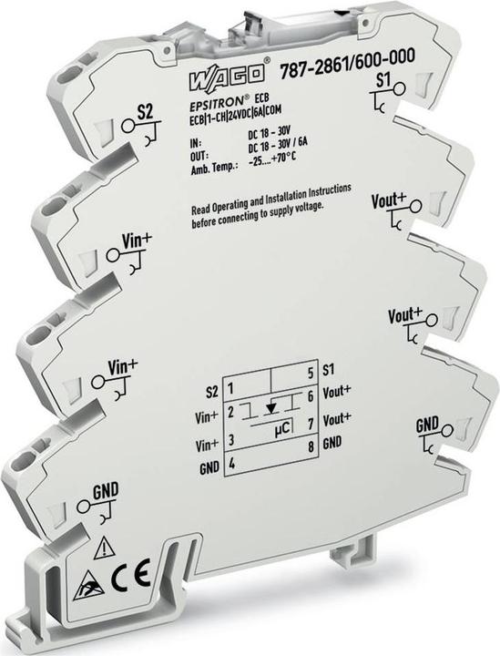 Produktbild Wago Elektron. Schutzschalter