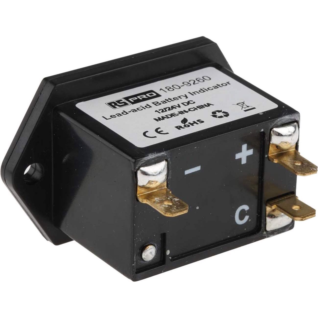 Rs Pro Battery indicator, Batterie Zubehör, Schwarz