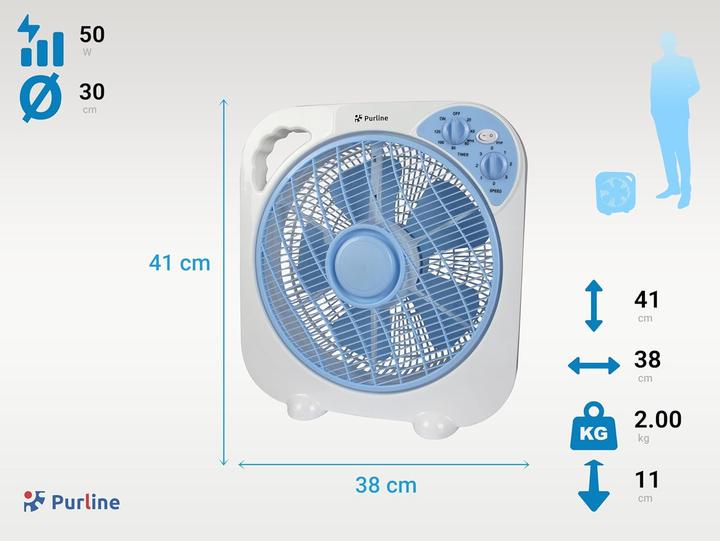 Produktbild Pur Line Standventilator Venty Pandora mit Timer & Oszillation