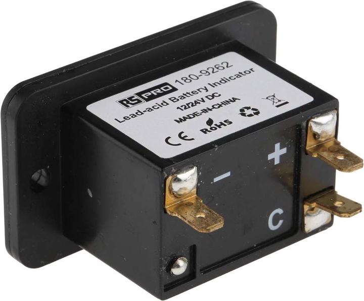 Actual product image Rs Pro Lead-acid Battery indicator 12/24Vdc