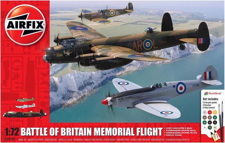 Produktbild Airfix Bausatz Set Avro Lancaster B & 2 Spitfire 1:72