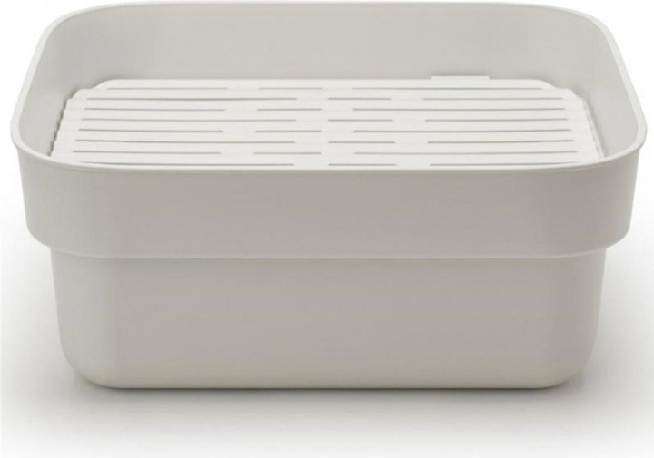 Brabantia Lavabo con sgocciolatoio, Grigio (34.40 cm, 37.40 cm)