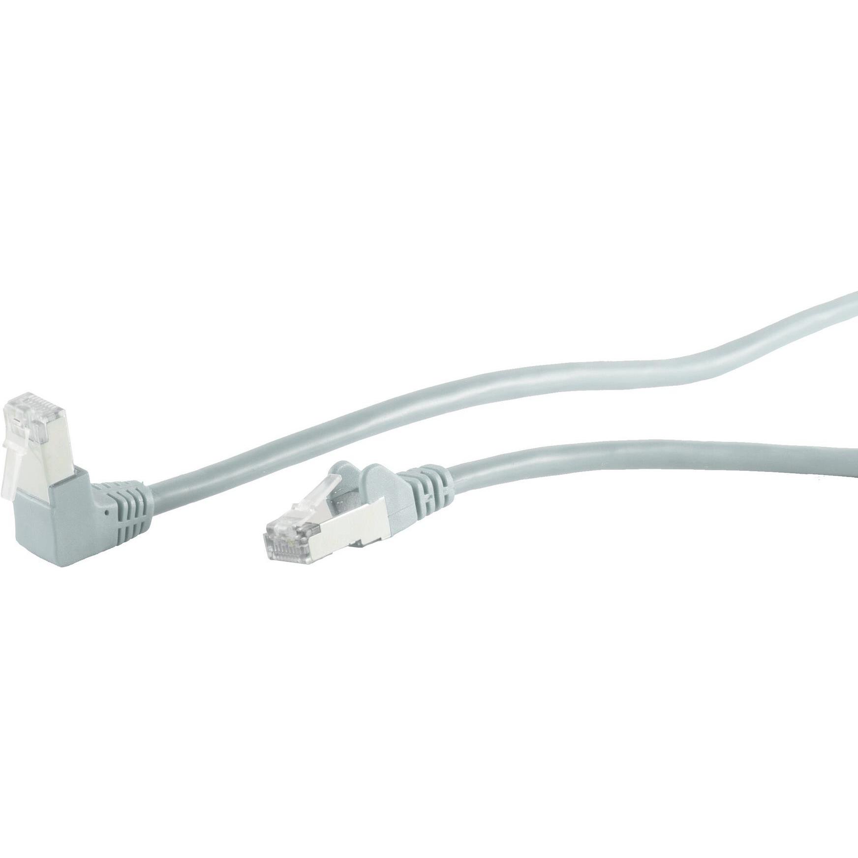 Thumbnail - Shiverpeaks S/CONN maximum connectivity Netzwerkkabel-Patchkabel, cat 6, S/FTP, PIMF, Winkel-gerade, 20,0m (S/FTP, CAT6,...
