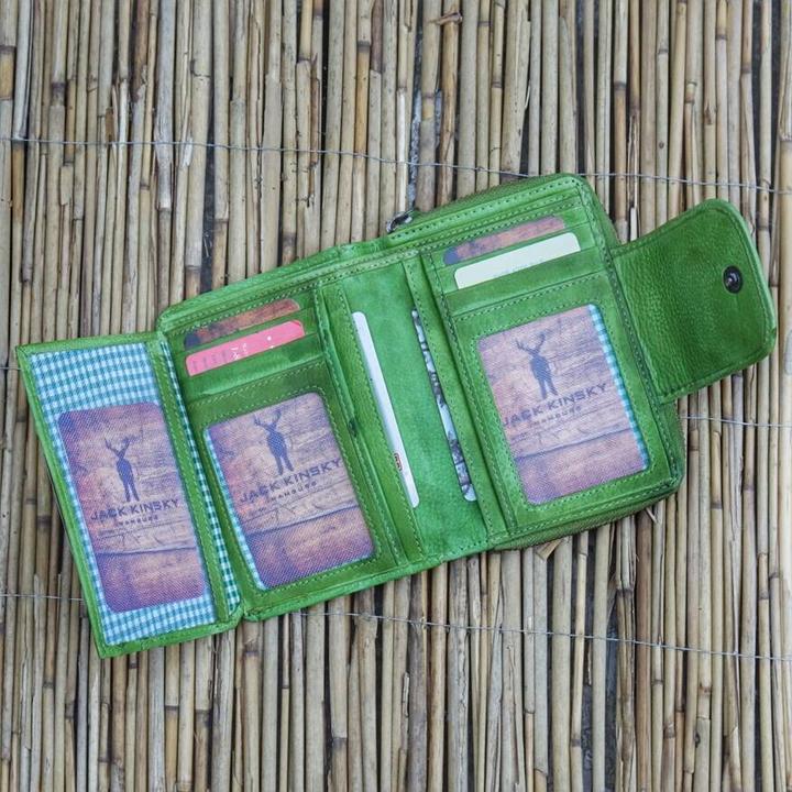 Actual product image Jack kinsky Nassau ladies wallet apple