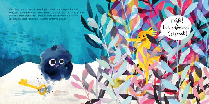 Actual product image Jumbo Ricki in der Tintenwolke (German, Carla Mller Swiderski, Carla Swiderski, Hanna Stollmayer, 2021)