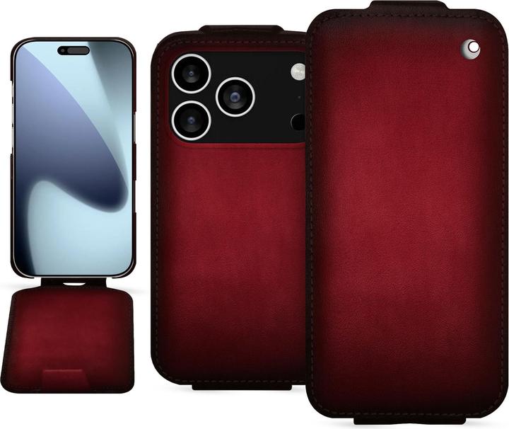 Actual product image Noreve Vertical leather shell (Apple iPhone 17 Pro Max)