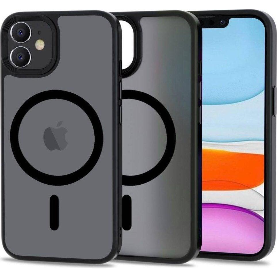 Tech-Protect Magmat Case (Apple iPhone 11), Smartphone Hülle, Schwarz