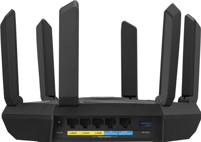 Actual product image ASUS WL Router RT-AXE7800 AiMesh