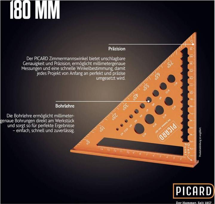 Produktbild Picard Zimmermannswinkel SET 180mm und 300mm