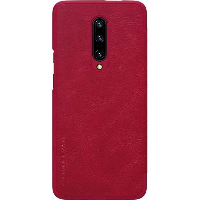 Thumbnail - Nillkin Qin Series (OnePlus 7 Pro), Smartphone Hülle, Rot
