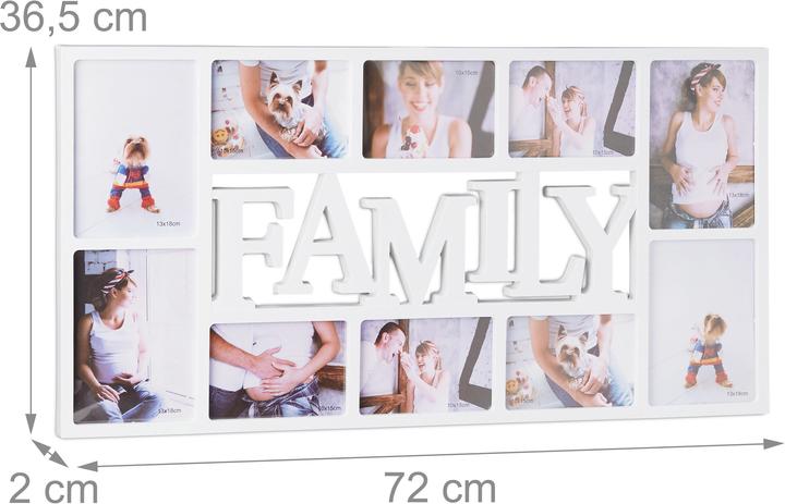 Productafbeelding Relaxdays Familie (13 x 18 cm, 10 x 15 cm)