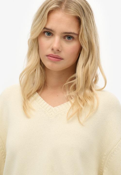 Produktbild Superdry Oversized Pullover mit V-Ausschnitt (XL)