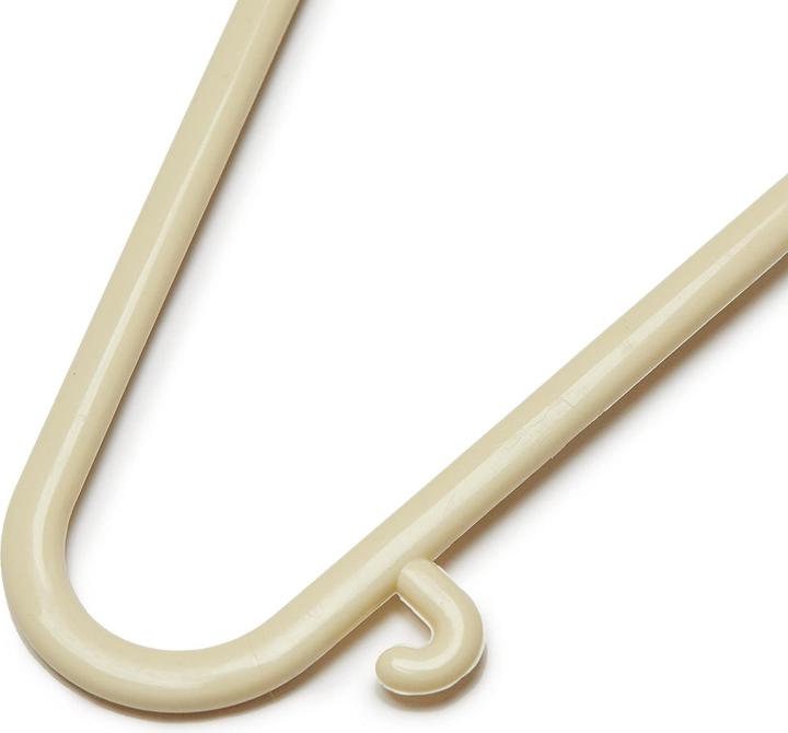 Actual product image Bieco Kleiderbügel 8er Set, Vanille Gelb (8 x)