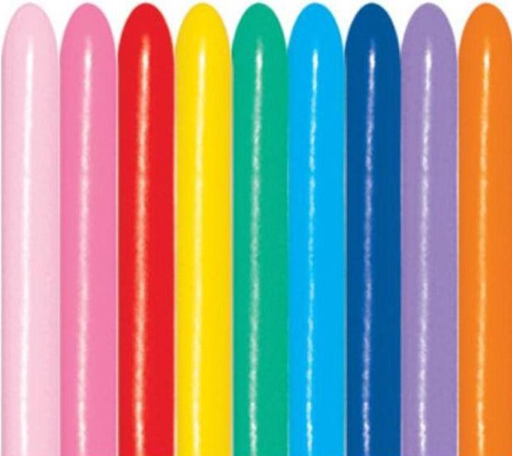 Blau, Bubblegum Pink, Fuchsia, Gelb, Grün, Lila, Orange, Rot, Royal Blau