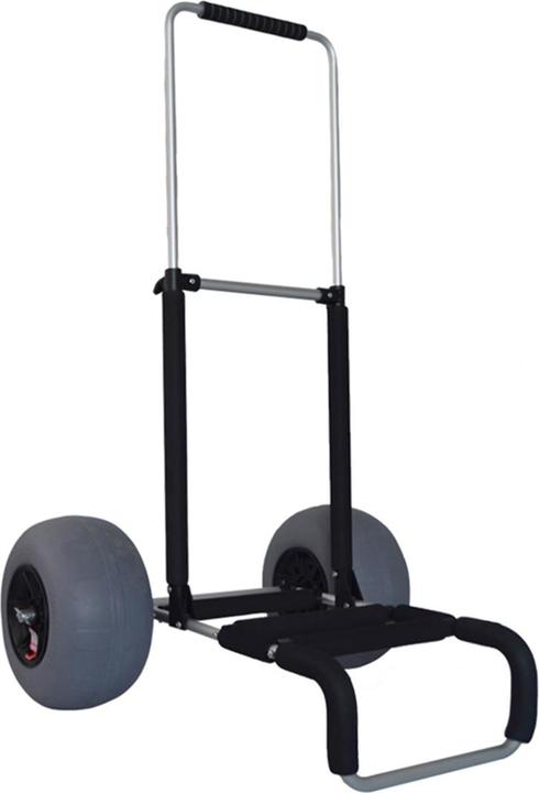 9WS Diable en Alu pour paddle avec roues ballon idales pour le sable