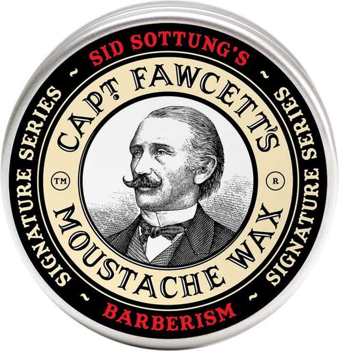 Actual product image Captain Fawcett Capt. Fawcett Care - Sid Sottung's Barberism Moustache Wax (15 ml)