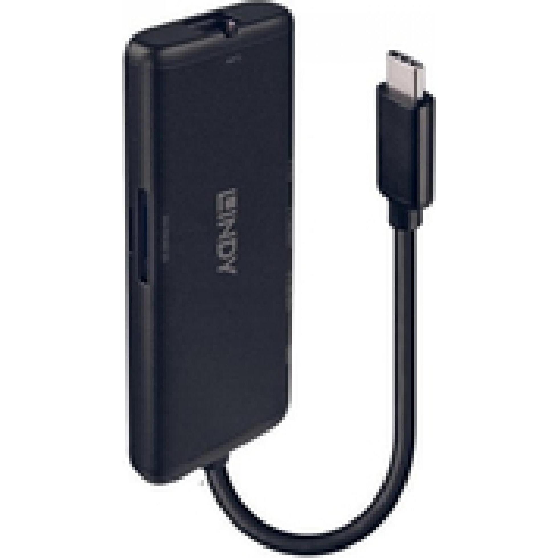 Lindy USB-C Hub (USB-C, 7 Ports), Dockingstation + USB Hub, Schwarz