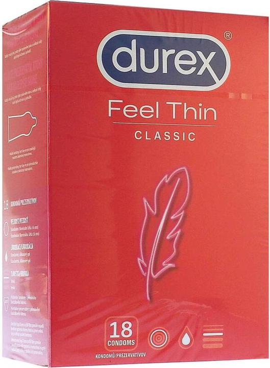 Durex Feel Thin Condoms - Variant: 18 pcs (18 pcs.)