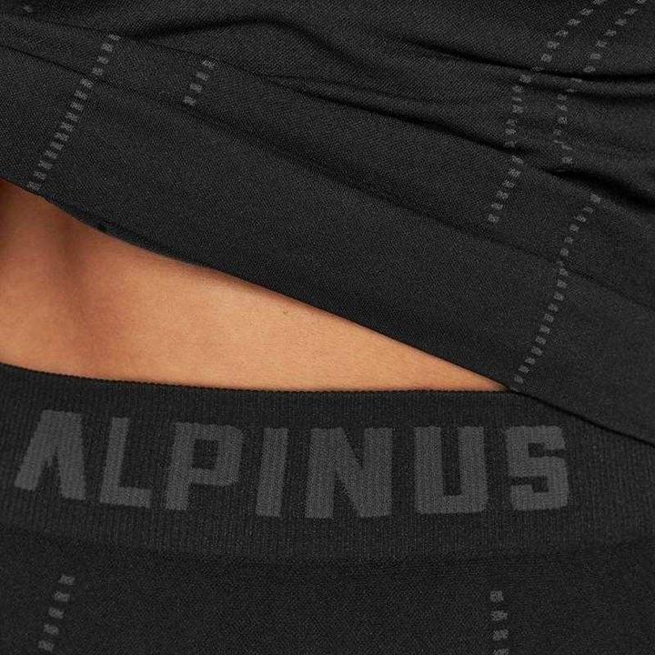 Immagine prodotto Alpinus Intimo da donna Thermoactive Tactical Base Layer Set nero-grigio GT18370 (L)
