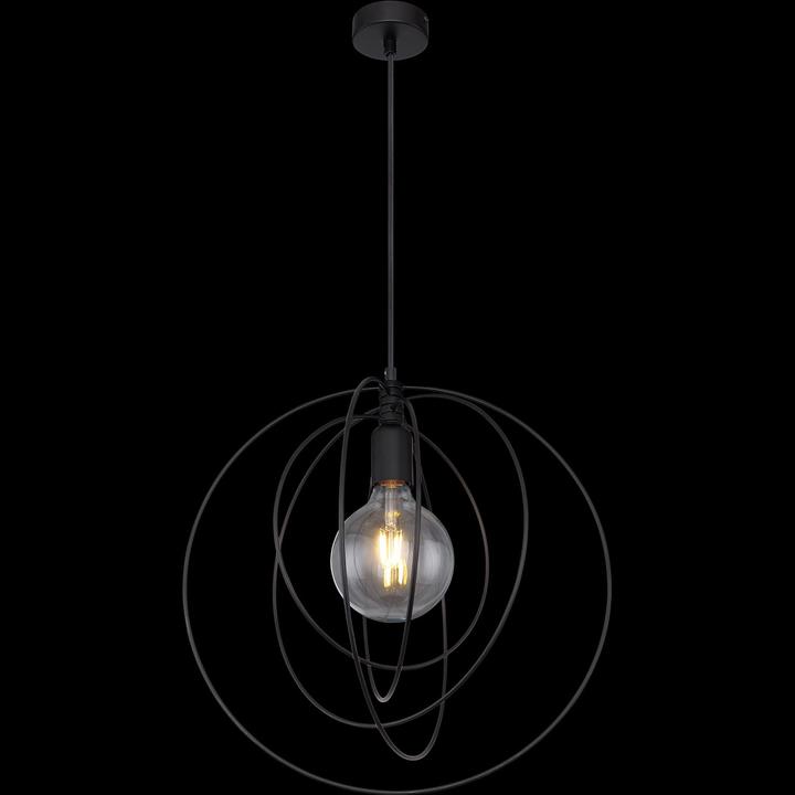 Produktbild Globo Hängeleuchte Sarini schwarz 1xE27 (E27)