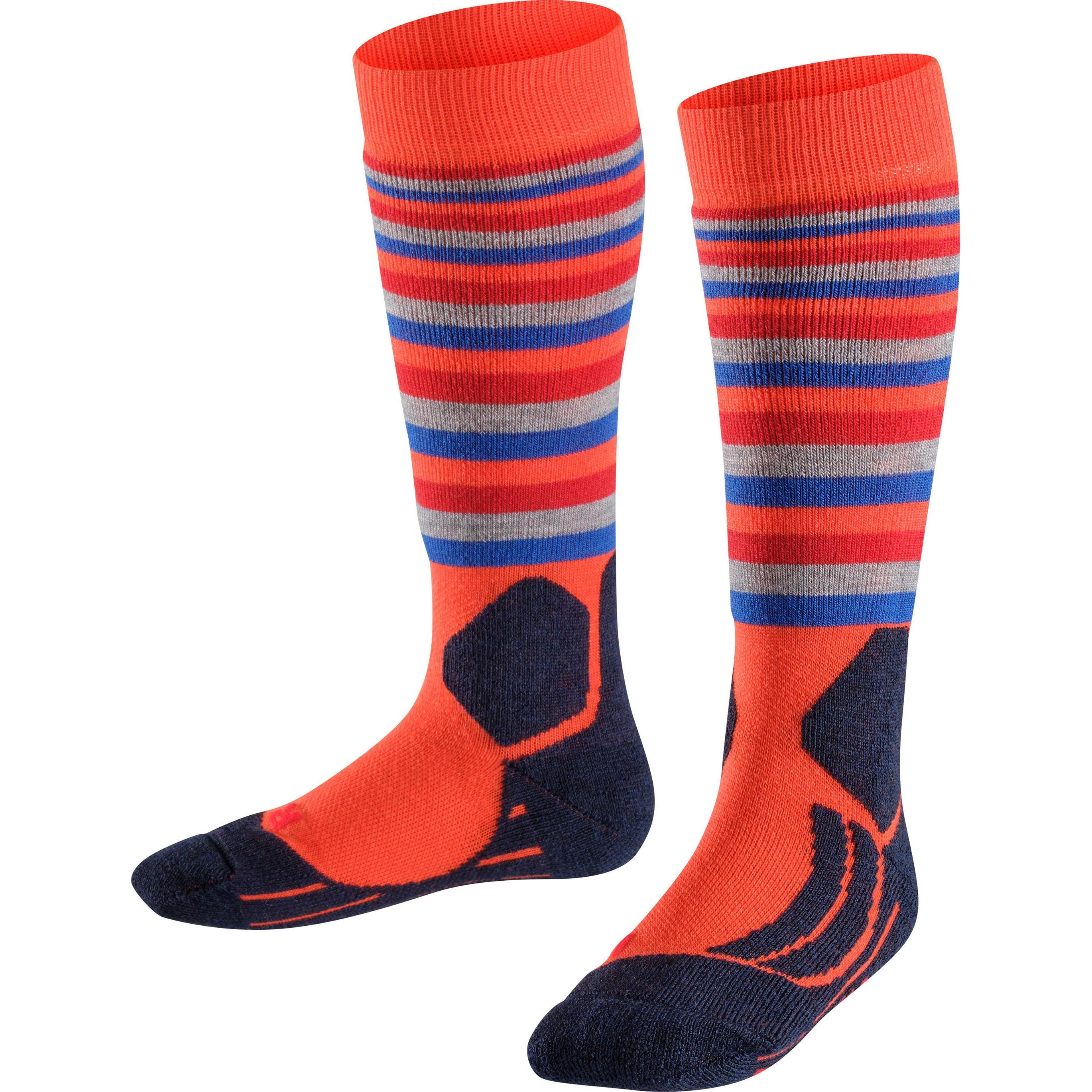 Falke, Herren, Sportsocken, SK2 Stripes Kids (27 - 30), Orange