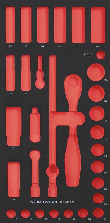 Image du produit Kraftwerk Insert vide PRO LINE EVA Réf.