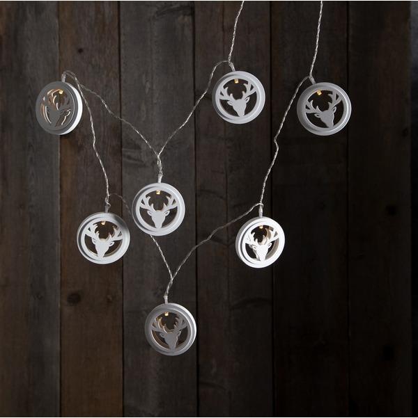 Immagine prodotto Star Trading Catena luminosa di legno (1.80 m)