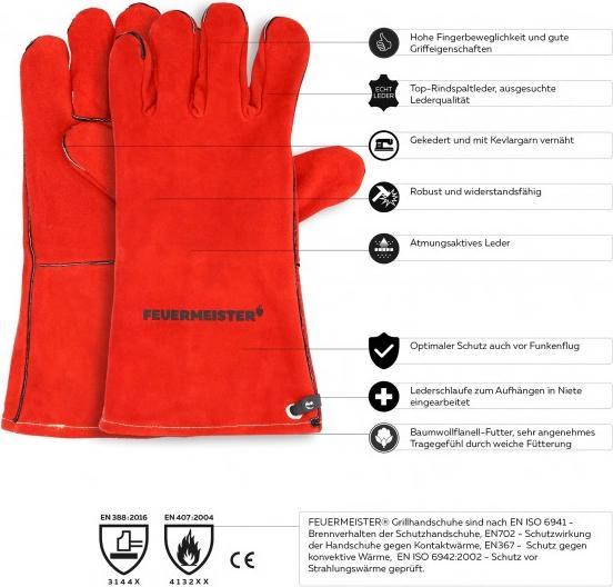 Immagine prodotto Feuermeister Premium (Kevlar, Pelle spaccata)