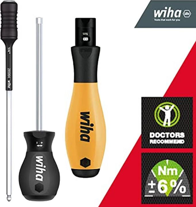 Produktbild Wiha Set TorqueVario-S ESD (1/4", 0.40 - 1 Nm)