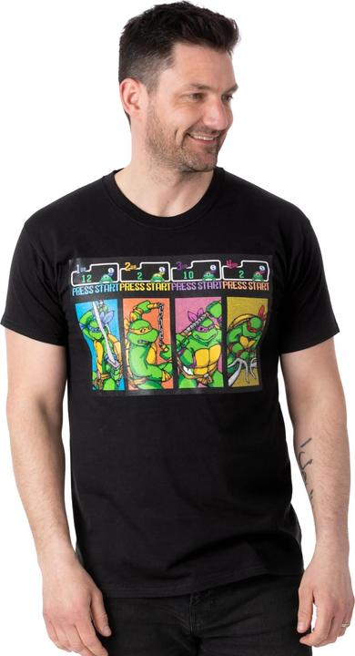 Produktbild Teenage Mutant NT Press Start Arcade Game TShirt (M)