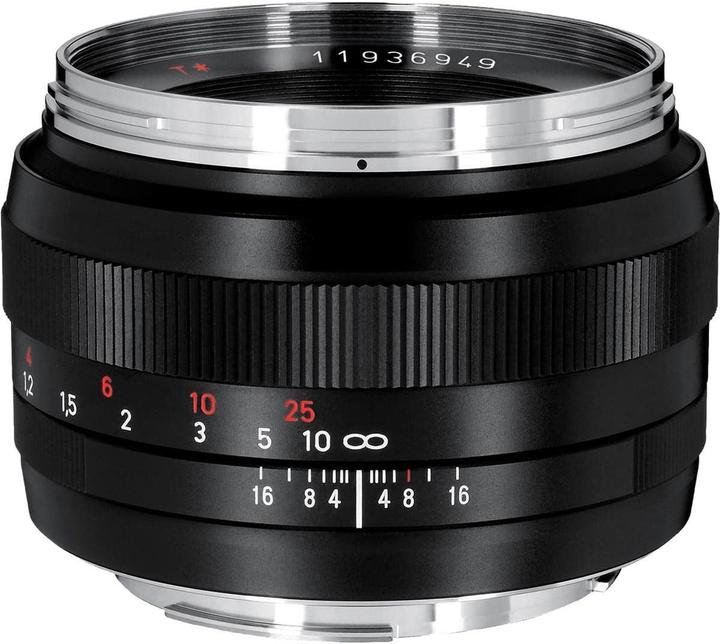 Actual product image Zeiss Planar T lens 50mm, f/1.4, Canon (Canon EF, full size)