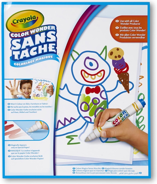 Actual product image Crayola Colour Wonder - drawing pad