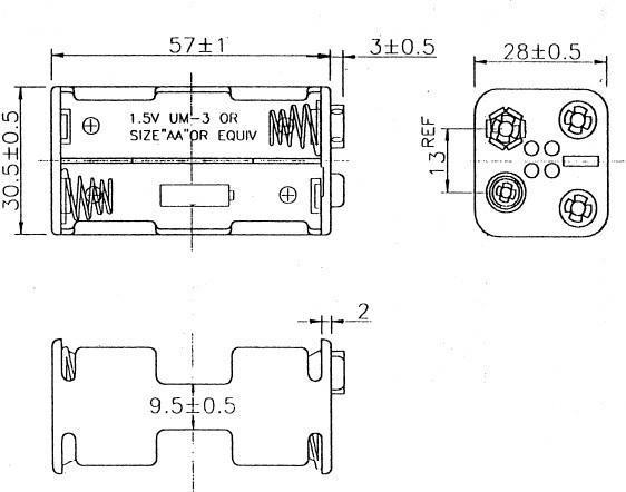Image du produit Goobay 4x porte-piles