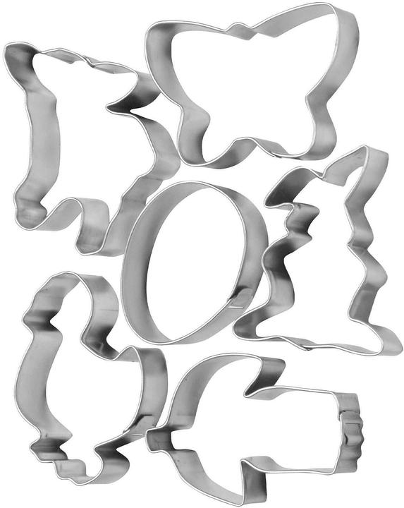 Zenker Guetzli-Ausstecher Cookie Cutters 6-tlg